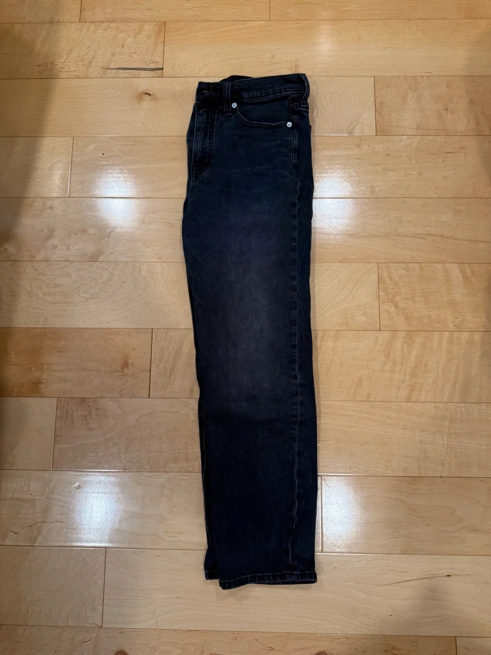 J crew Women’s Black Classic Straight Fit Jeans